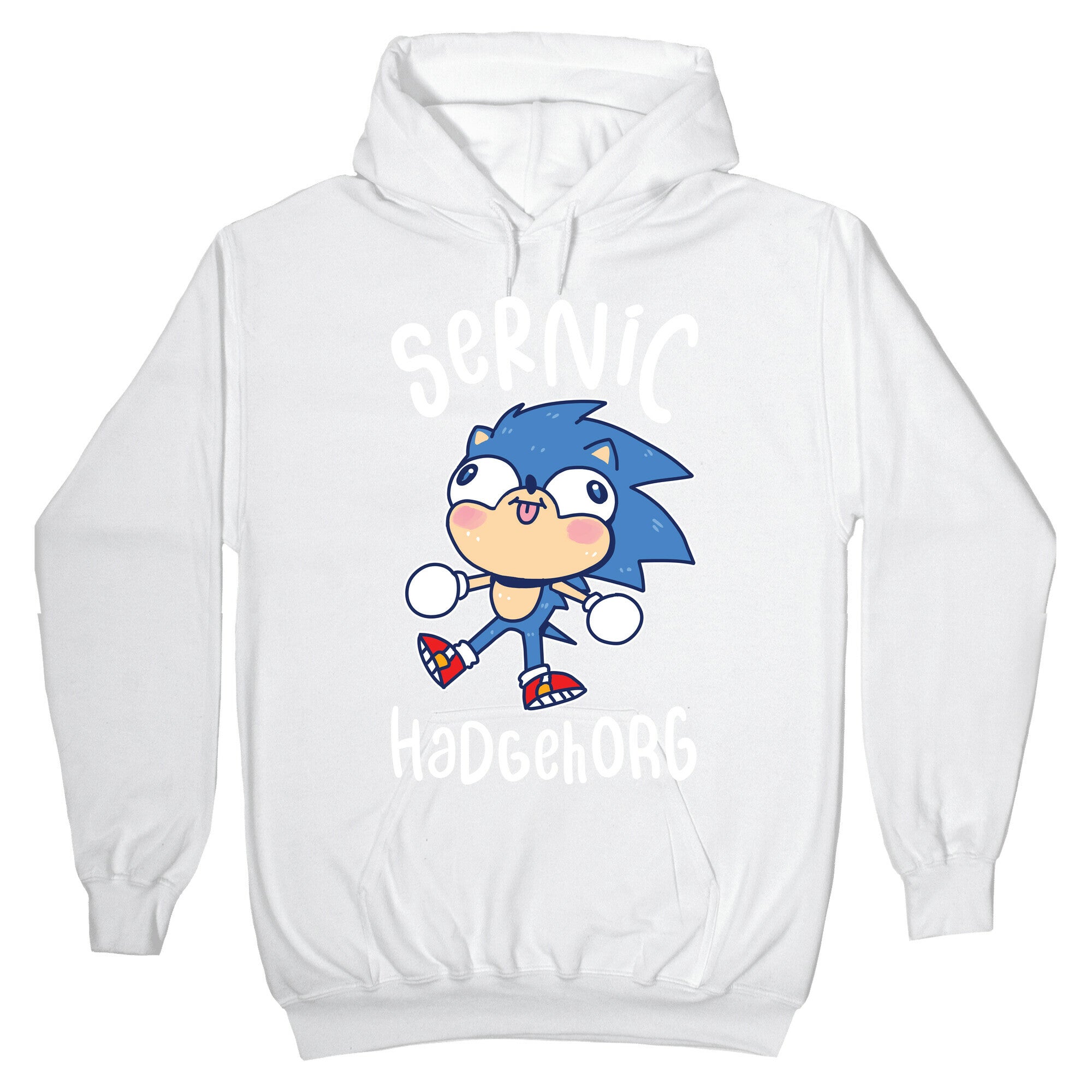 Derpy Sonic Sernic Hadgehorg Hoodie